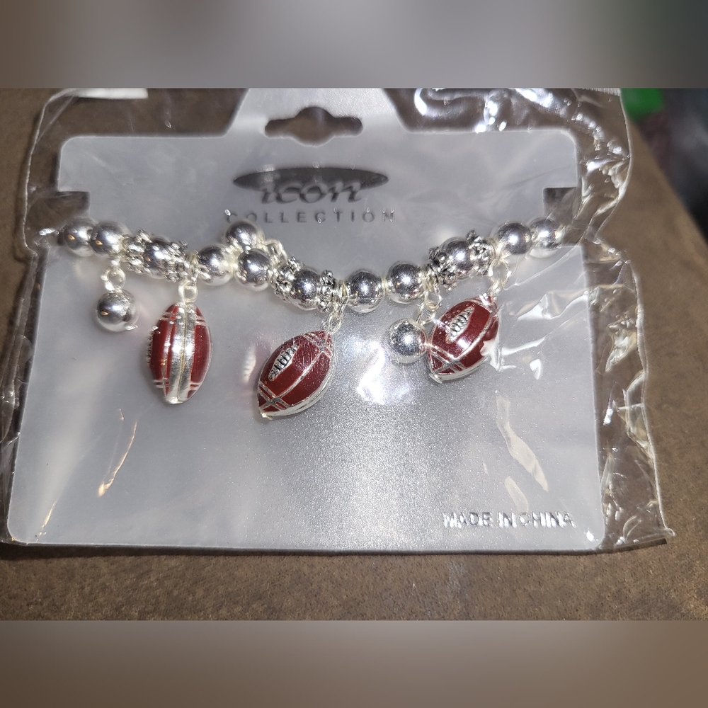 New Fun Football Stretch Bracelet